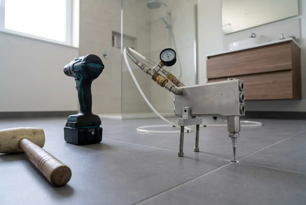Kitbedrijf Nijverdal – holle tegels injecteren